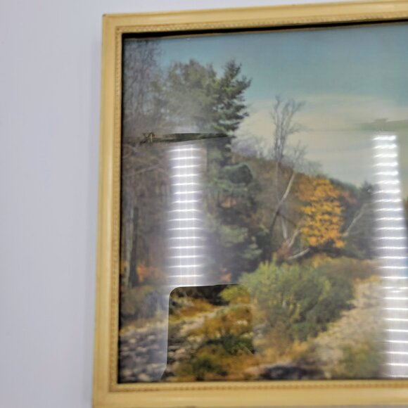 Vintage Metal Picture Frame Nature’s Solitude Photo Read - Picture 4 of 8